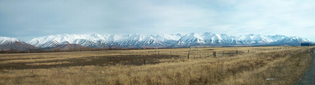 Landscape mountain panoramic