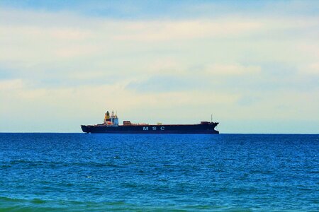 Ship container ship freighter