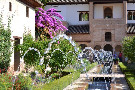 Granada garden spain photo