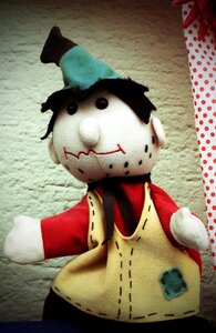 Play doll puppet theatre predator photo