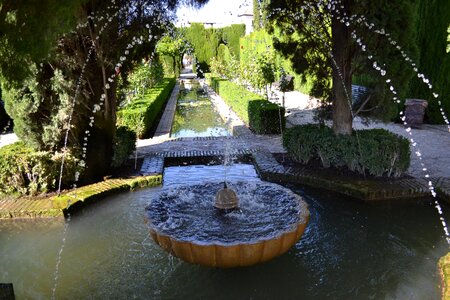 Granada garden spain