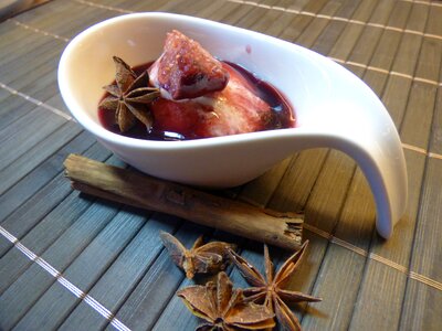 Port wine figs asia ceramic