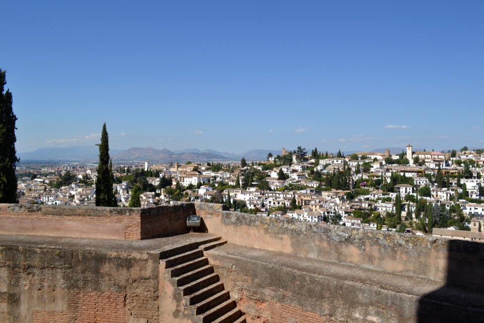 Building granada wall