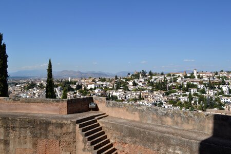 Building granada wall