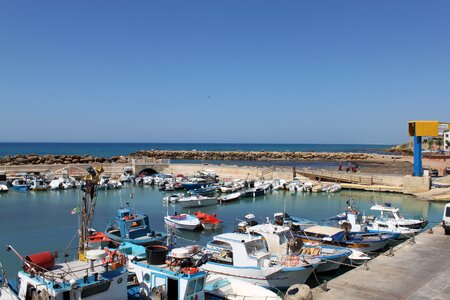 The mediterranean sea sicily italy
