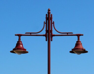 Lamp street lighting historically