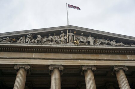 The british museum united kingdom flag