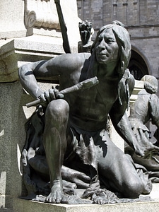 Figures native american indian