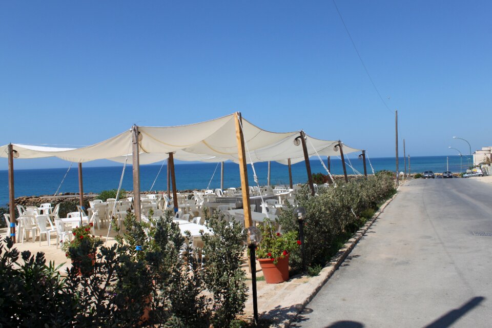 Umbrella sicily italy