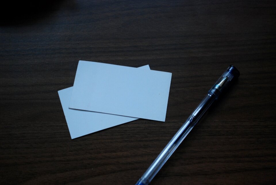 Gel business card business cards