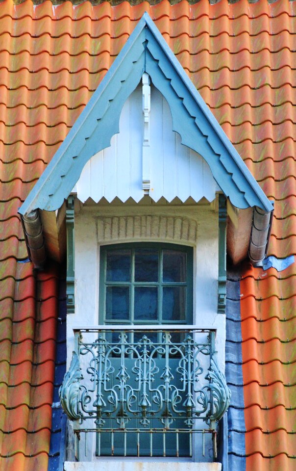Old roofs romantic
