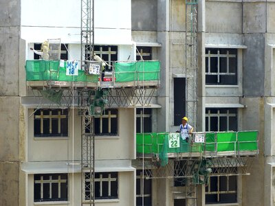 Building heavy equipment metal photo