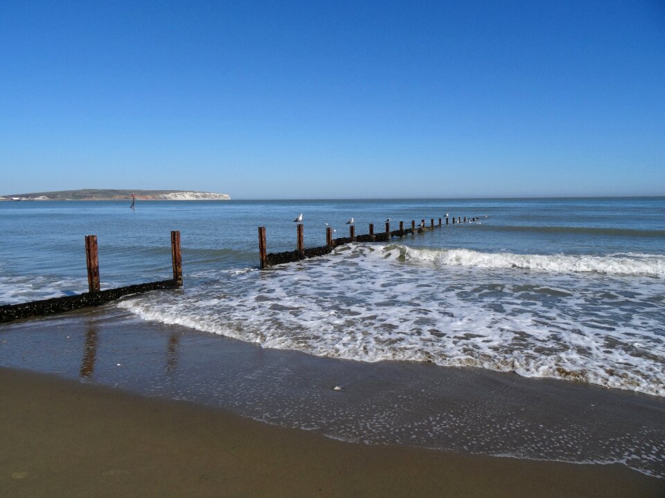 Sea waves ripples