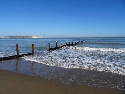 Sea waves ripples photo