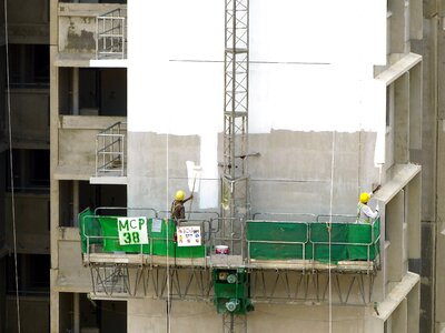 Building heavy equipment metal photo