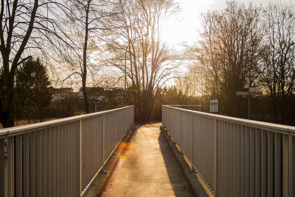 Transfer away railing
