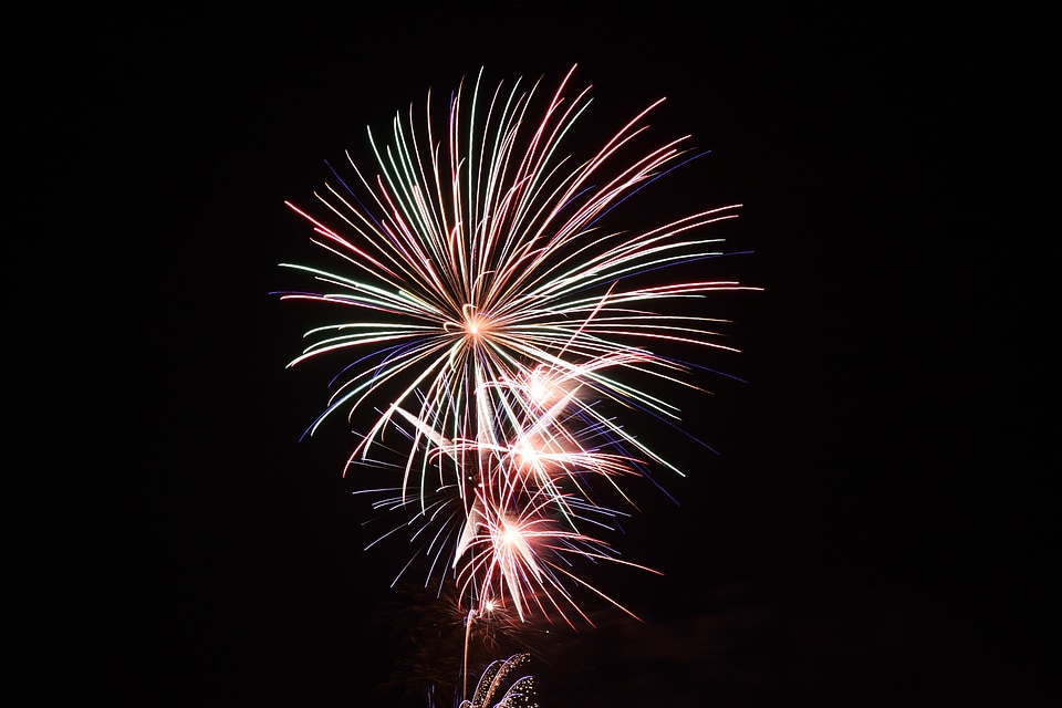 Year celebration light