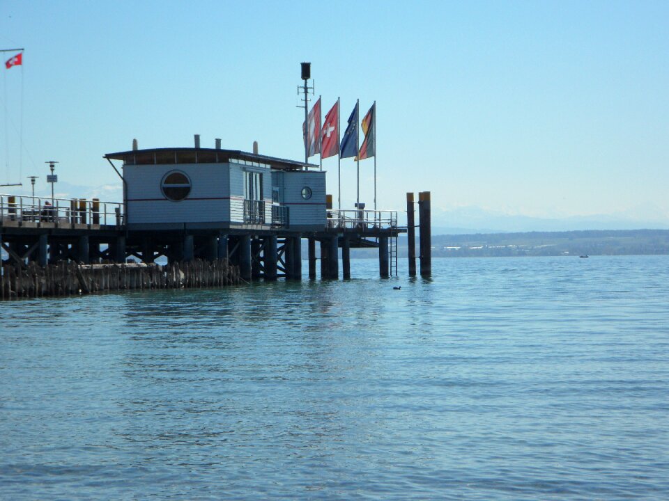 Jetty port hagnau