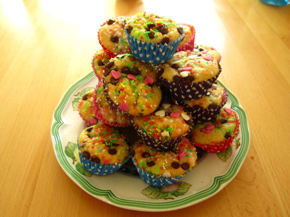 Children's birthday children pastries