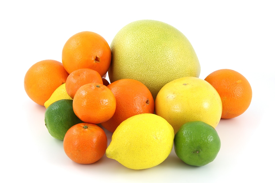 Pomelo grapefruit orange