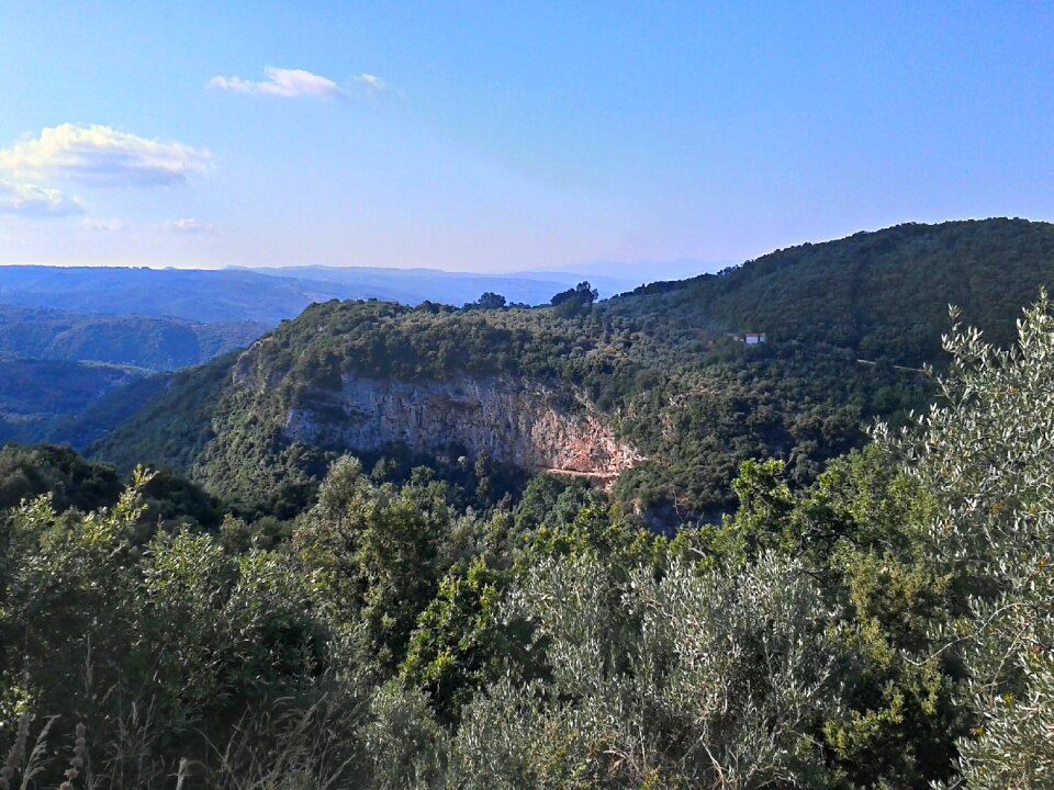Greek trail forest