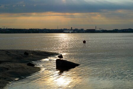 Sea bay urban