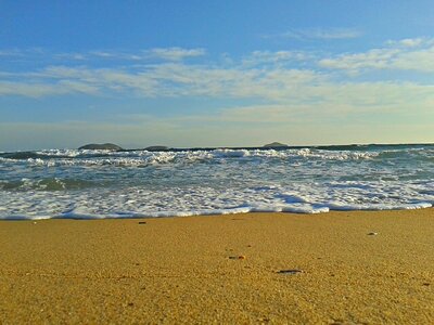 Sandy coast andros photo