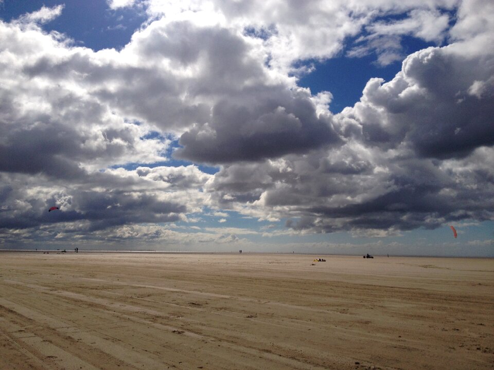 Römö clouds beach