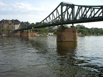 Frankfurt main bridge