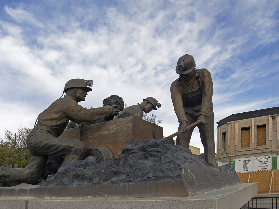 Usa coal miner mining