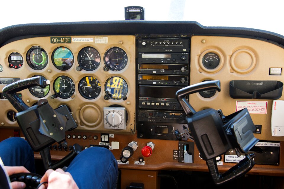 Plane cessna sport airplane