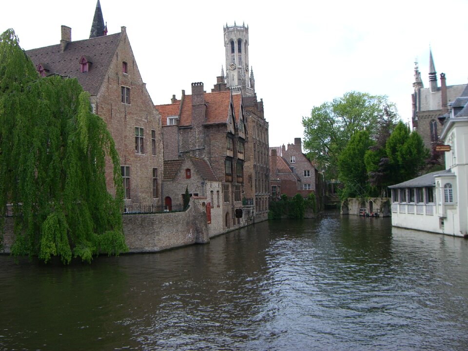 Bruges city idyllic