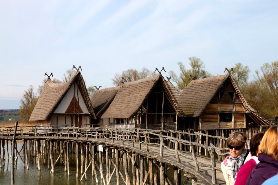 Stilt houses unteruhldingen lake constance