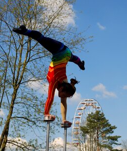 Flexibility balance performer photo