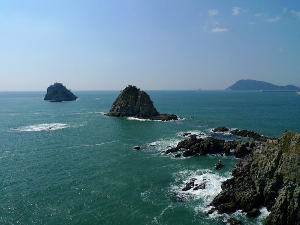 Sea gwangalli waves