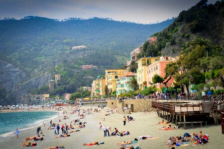 Amalfi coast scenic shoreline photo