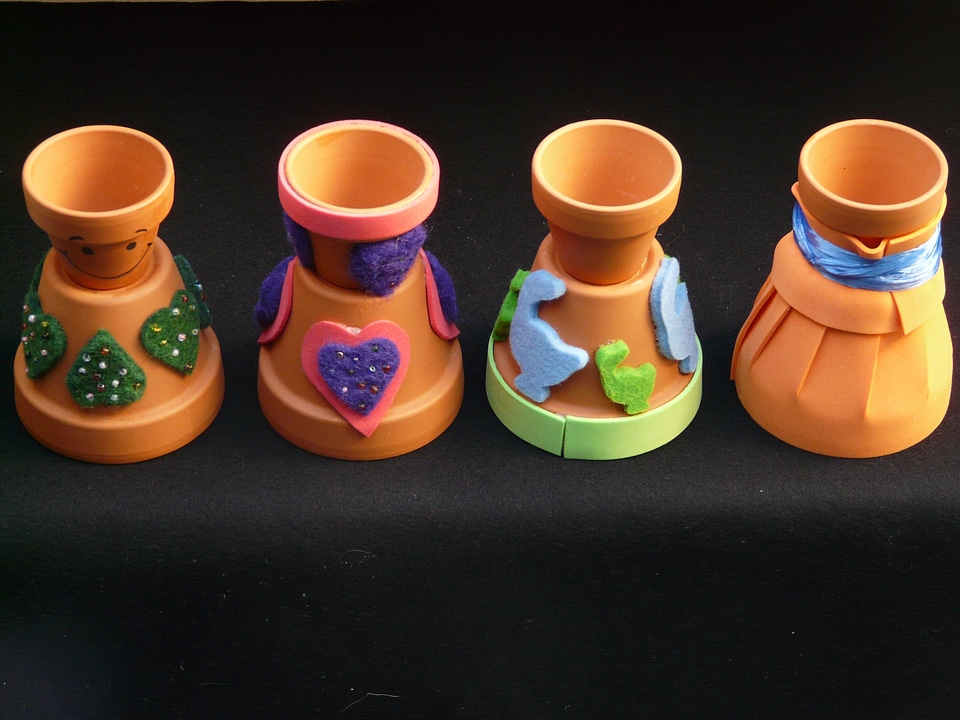 Handicraft colorful color
