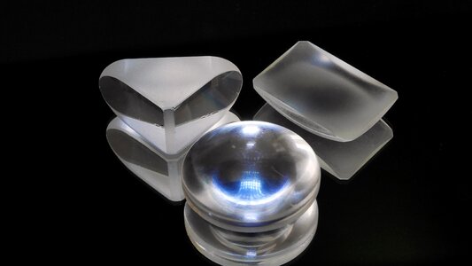 Optical elements prism lens