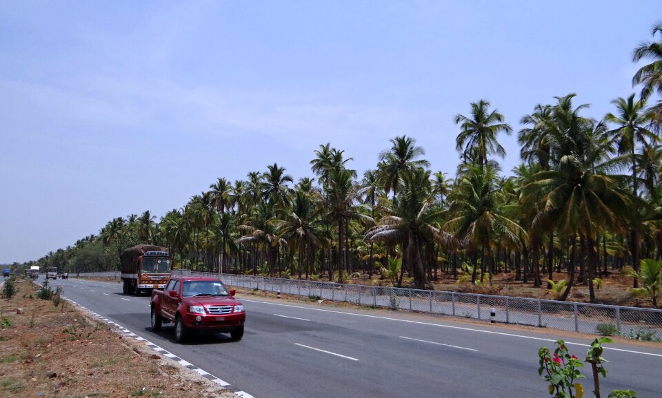 Road ah- 47 asia karnataka