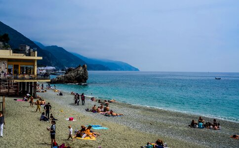 Amalfi coast scenic shoreline photo
