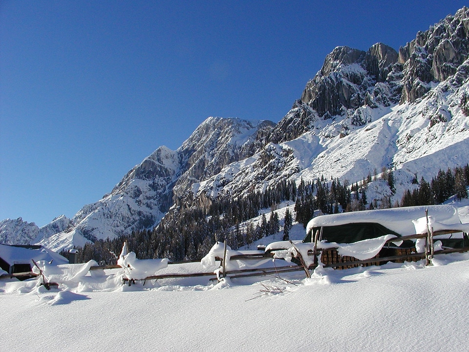 Alps snow winter