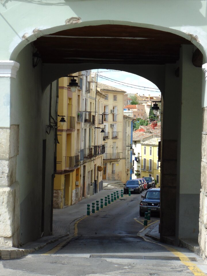 Streets houses people