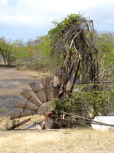 Windmills old collapsed