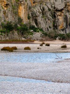Rock bay mediterranean