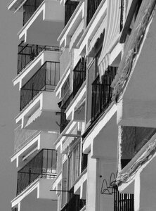Window modern building city photo