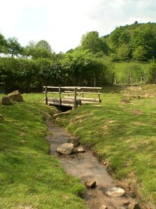 Bach bridge landscape