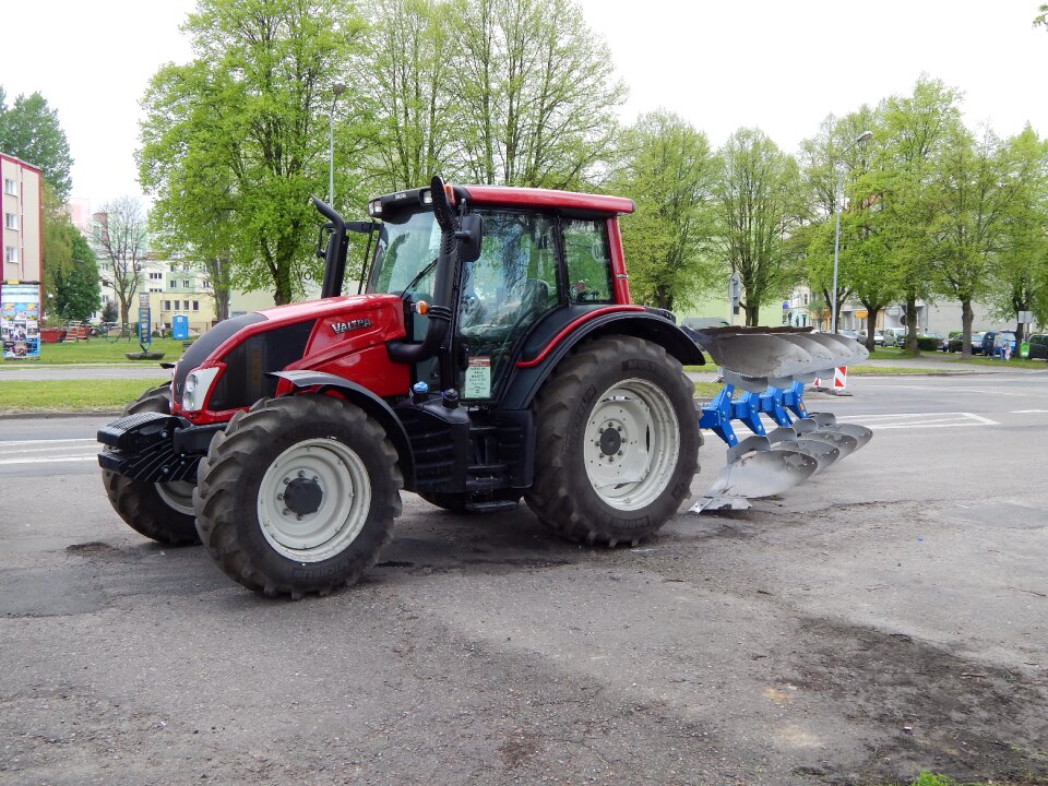 Tractor the vehicle agriculture