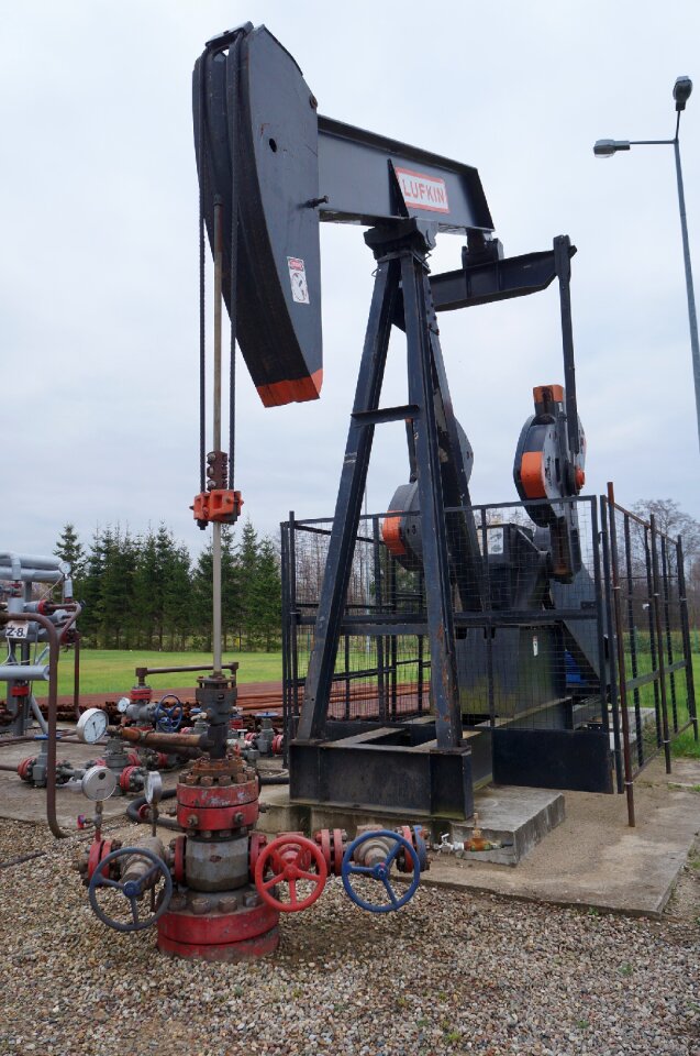 Pumpjack petroleum mine