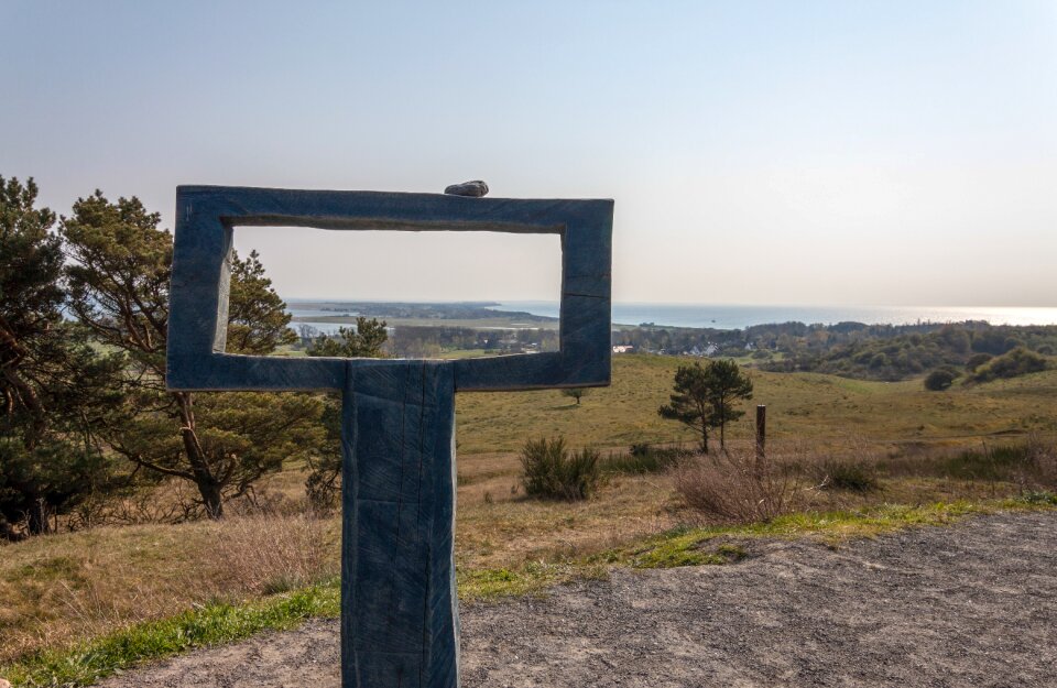 Sea island landscape photo