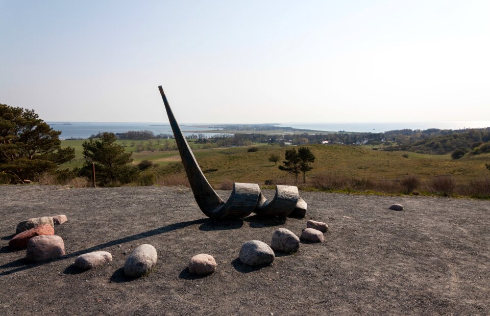 Baltic sea art sculpture
